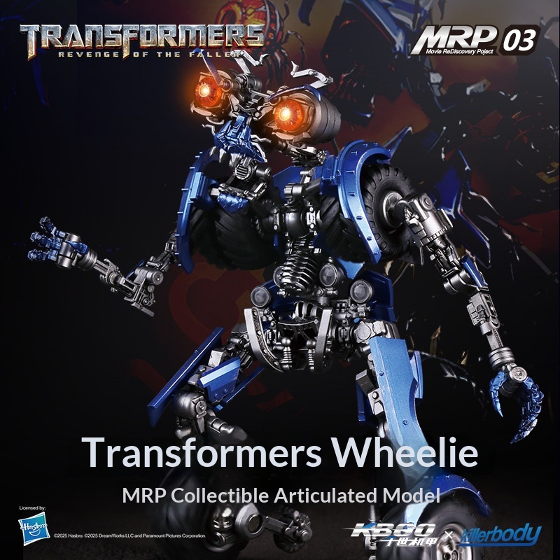Model Kit Zoid - Killerbody Qianshi Mecha Transformers Wheelie Mrp
