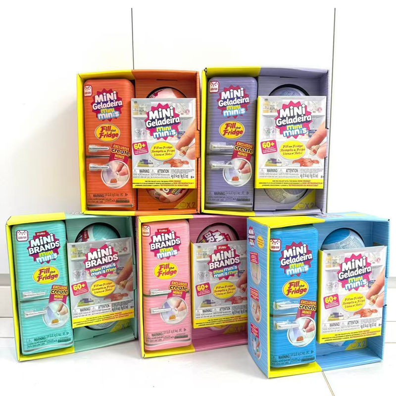 Model Kit Brand - Set Mini Frigorifero ZURU Mini Brands