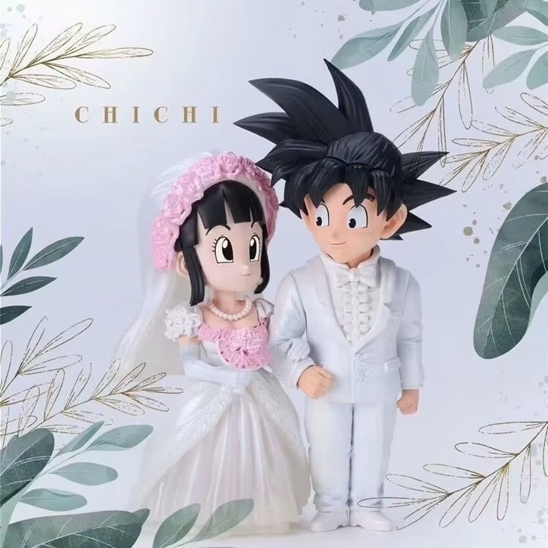 Model Kit Zoid - Son Goku e Chichi Matrimonio Mariage