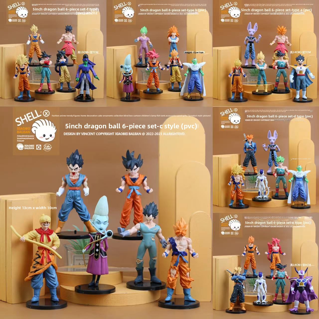 Model Kit Zoid - Statua Decorativa da Collezione di Goku