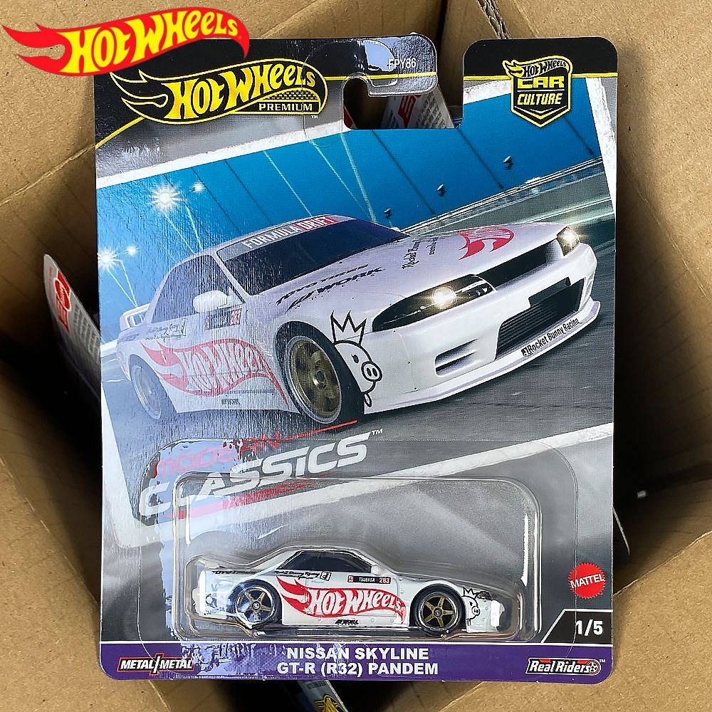 Model Kit Nissan Skyline - Modellino Auto in Metallo Premium Hot