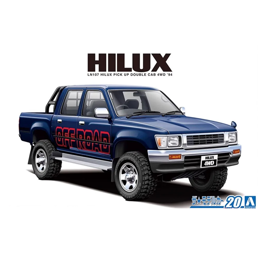 Aoshima 06217 1/24 LN107 Hilux - Model Kit Nissan Skyline recensione e prezzo