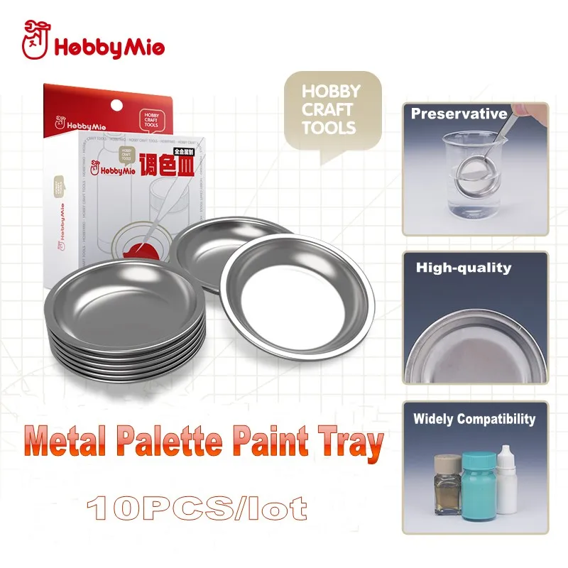 HOBBY MIO Set di 10 Palette in - Plastic Model Paint recensione e prezzo