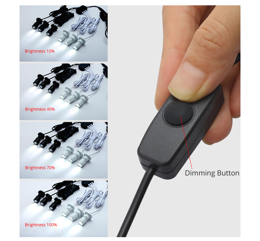 Lampada LED Dimmerabile USB 5V - Model Kit Display Case recensione e prezzo